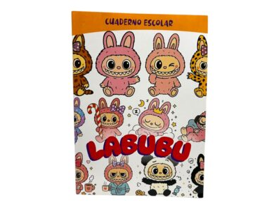 LABUBU X24 HOJAS RAYADAS