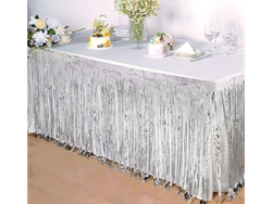 CORTINA DE MESA - PLATA