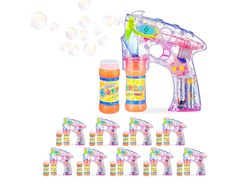 PISTOLA BURBUJAS GRANDE --- MANUAL --- VARIOS COLORES