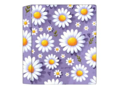 MARGARITAS FONDO LILA