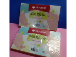 76X127 AMARILLO PASTEL X100 HOJAS