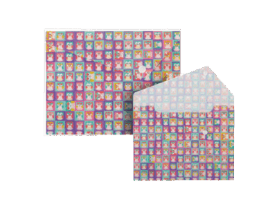 SOBRE CON BOTON BUHOS