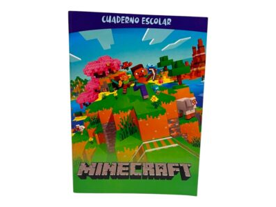 MINECRAFT X24 HOJAS RAYADAS