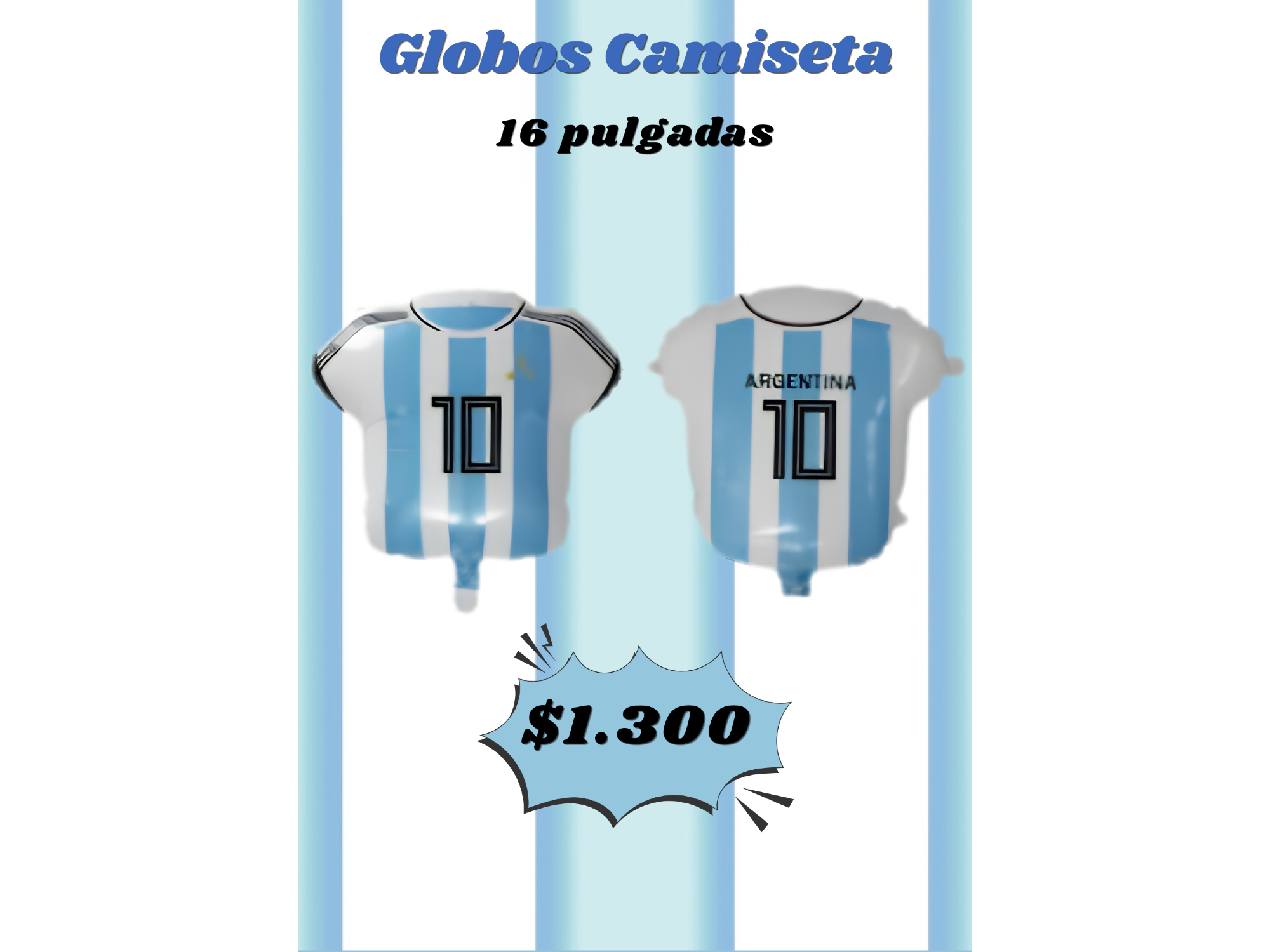 GLOBO CAMISETA