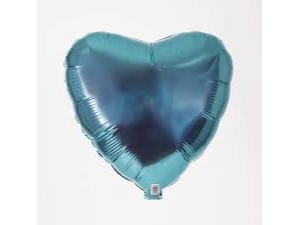 FOIL CORAZON CELESTE