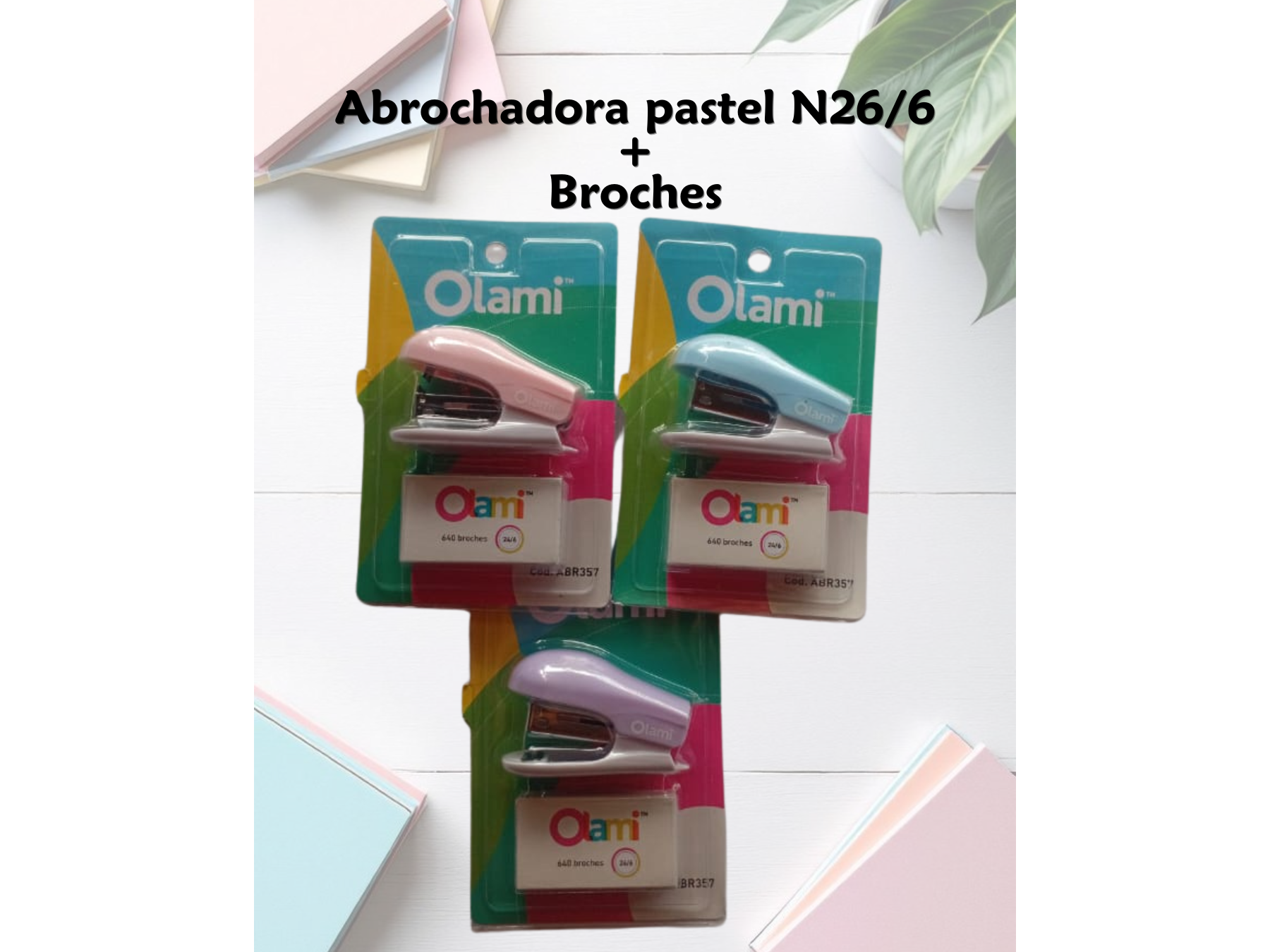 OLAMI MINI + BROCHES