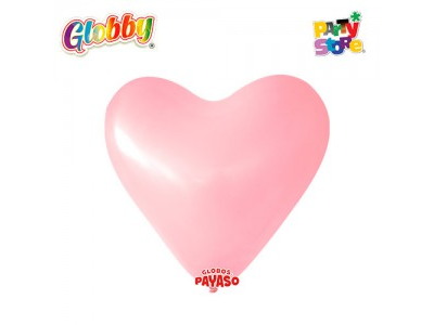 GLOBBY CORAZON ROSA