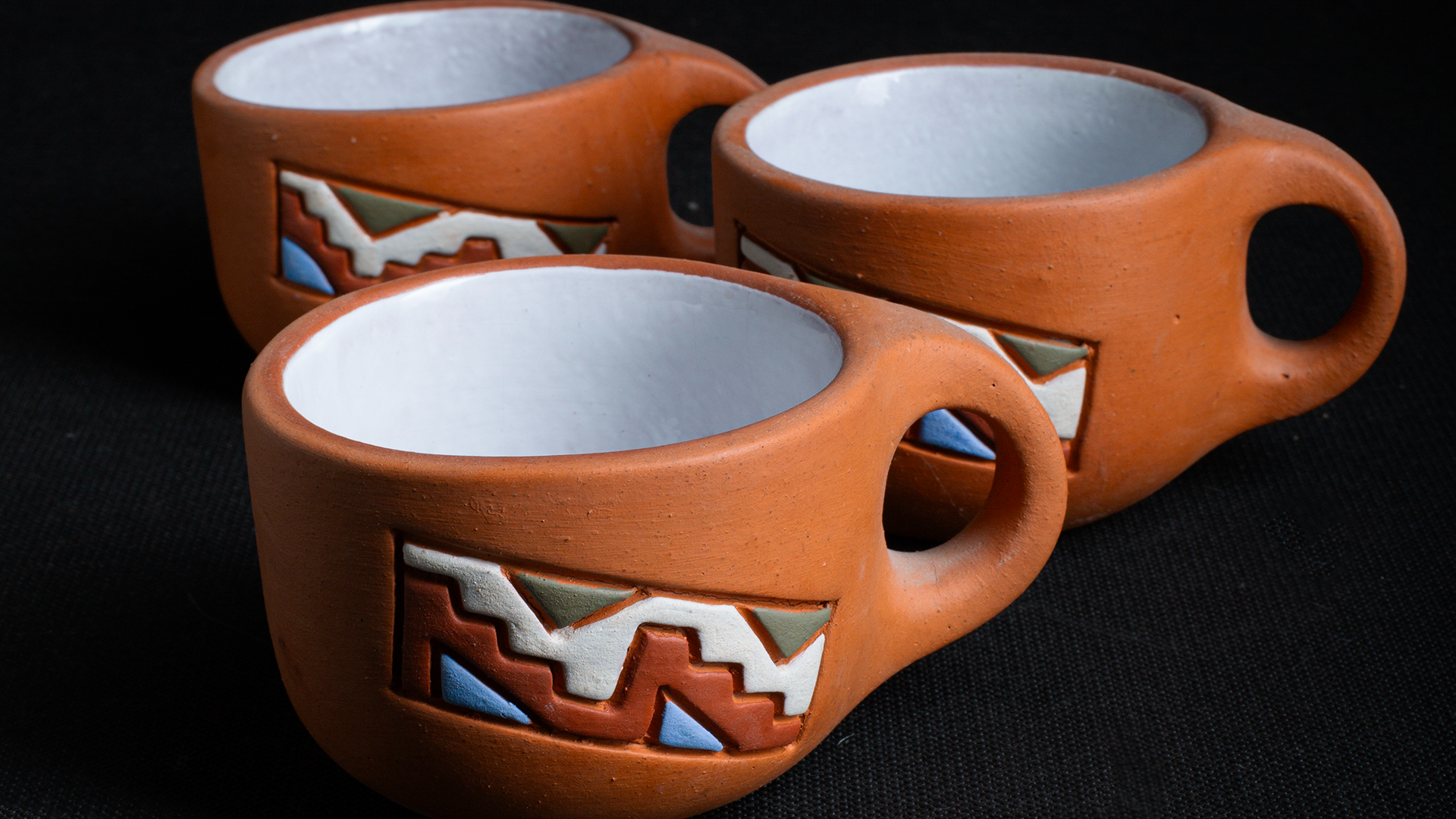 Tazas de Barro Cocido