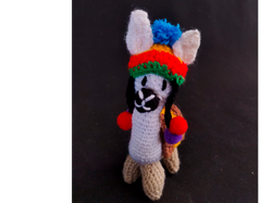 Lammita amigurumi chica