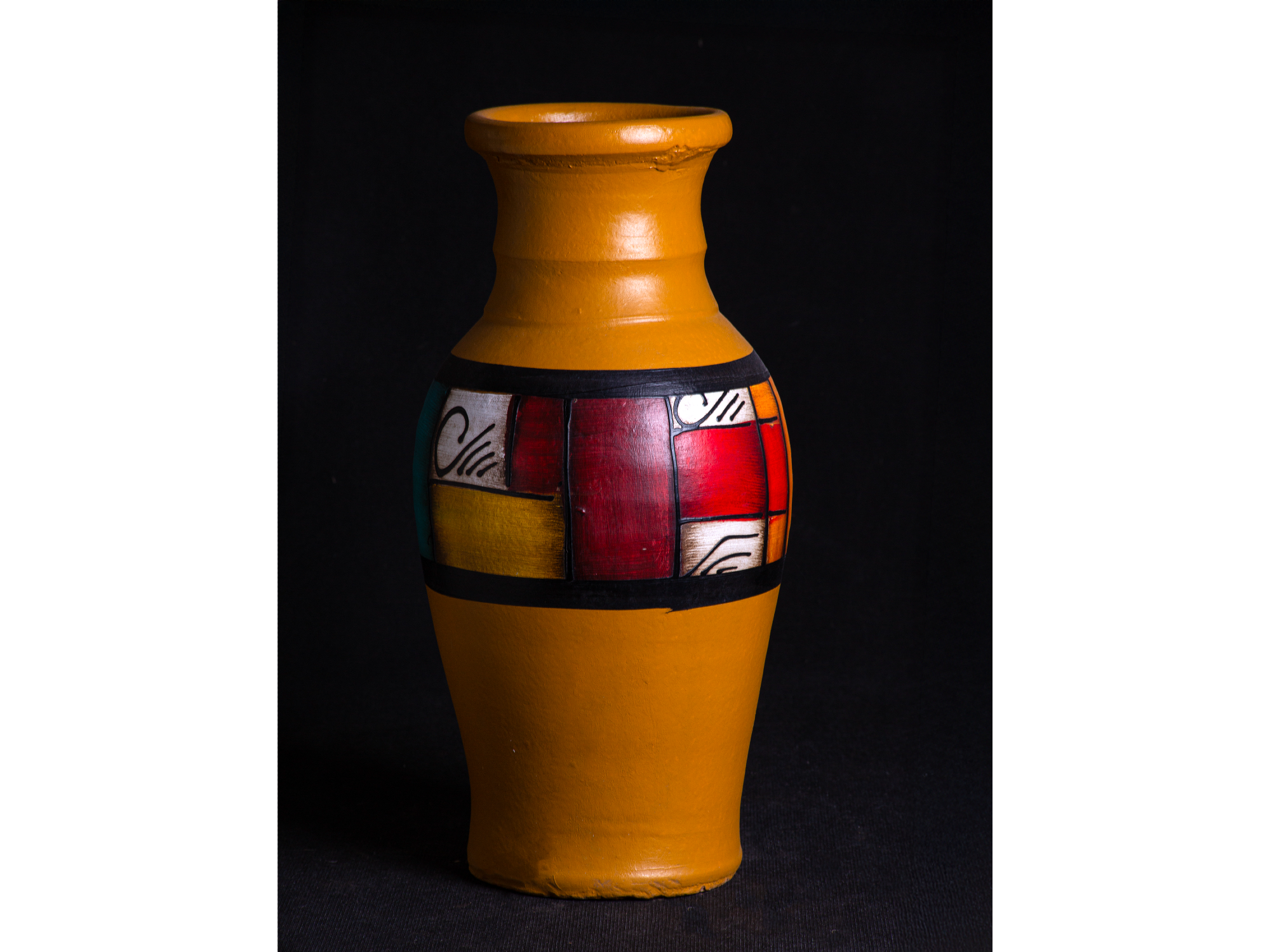 Jarrón 13 cms de boca por 45 Alto