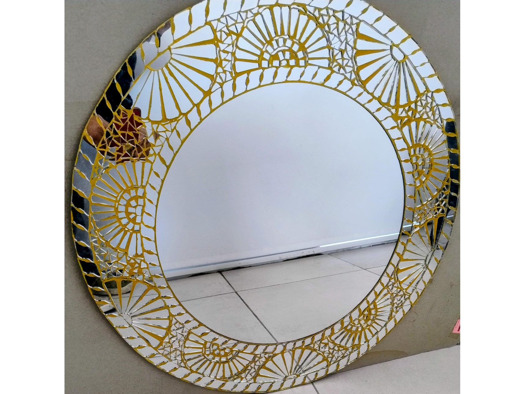 ESPEJO mosaiquismo 60 cms diámetro