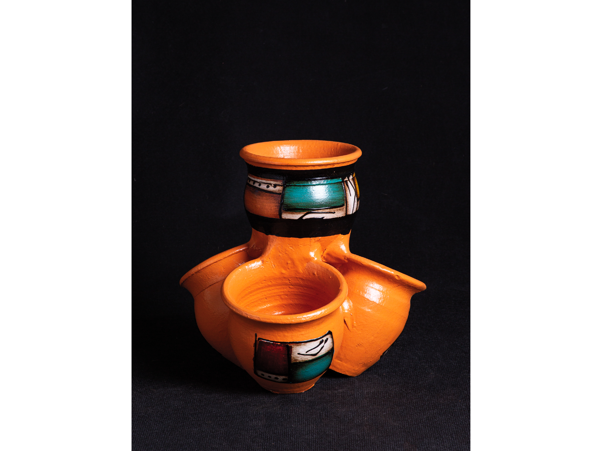 Maceta cuatro plantas