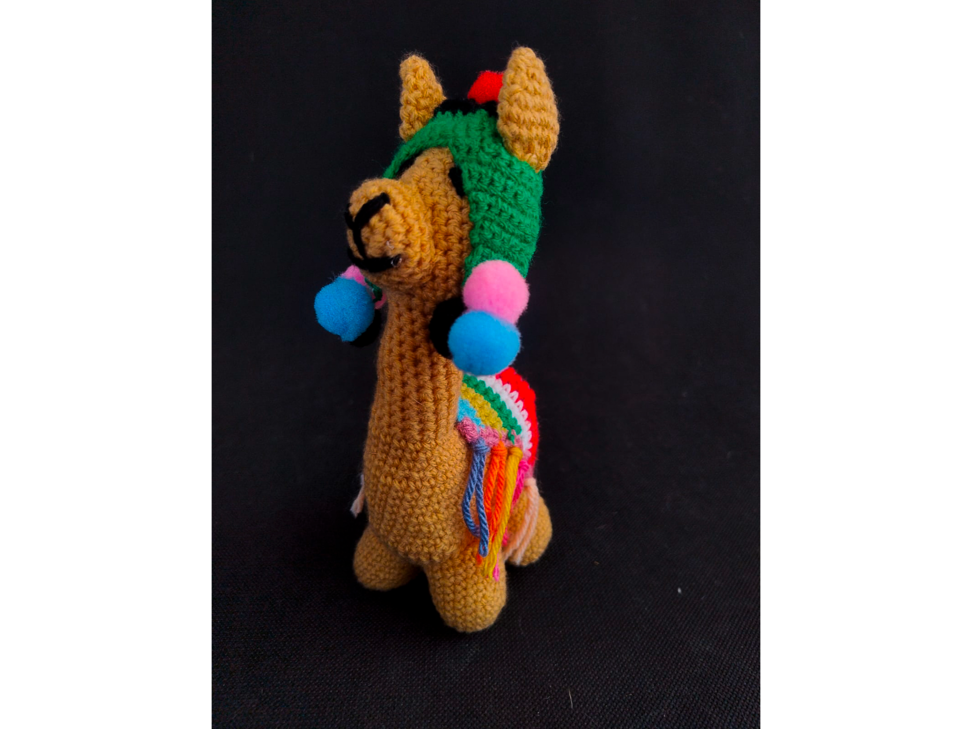Llamita amigurumi grande
