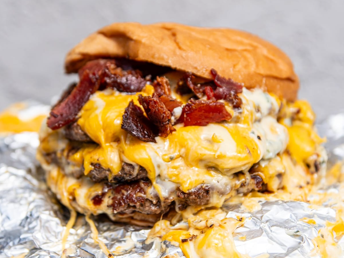 Cheese blue triple