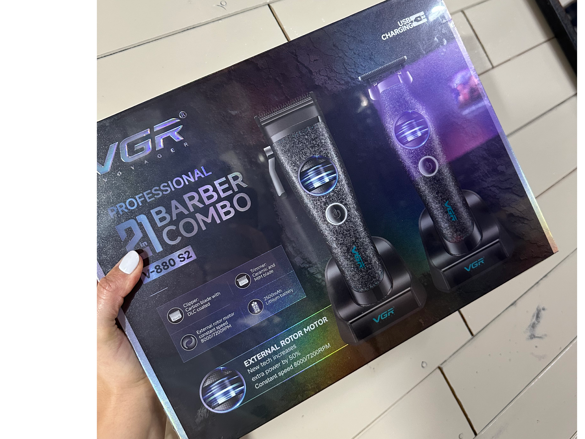 VGR V-880S2 – Kit Profesional 2 en 1