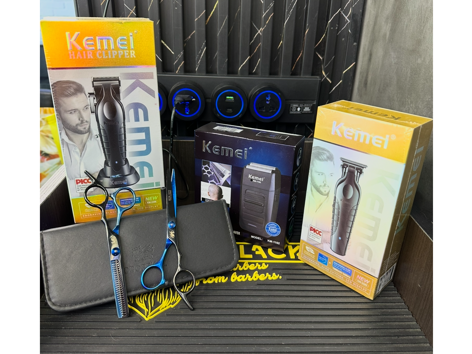 Combo KEMEI maquinas