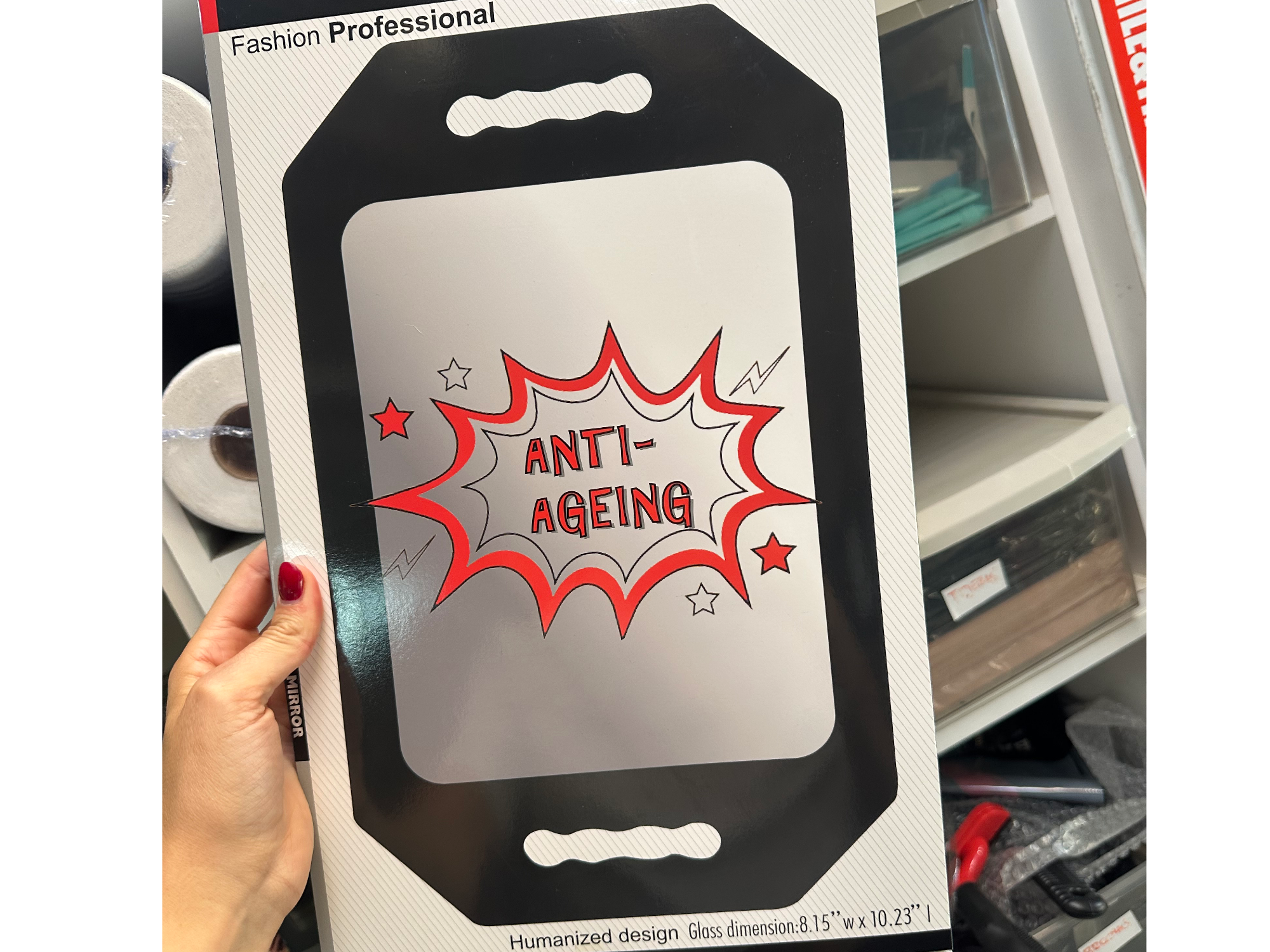 Espejo anti golpes