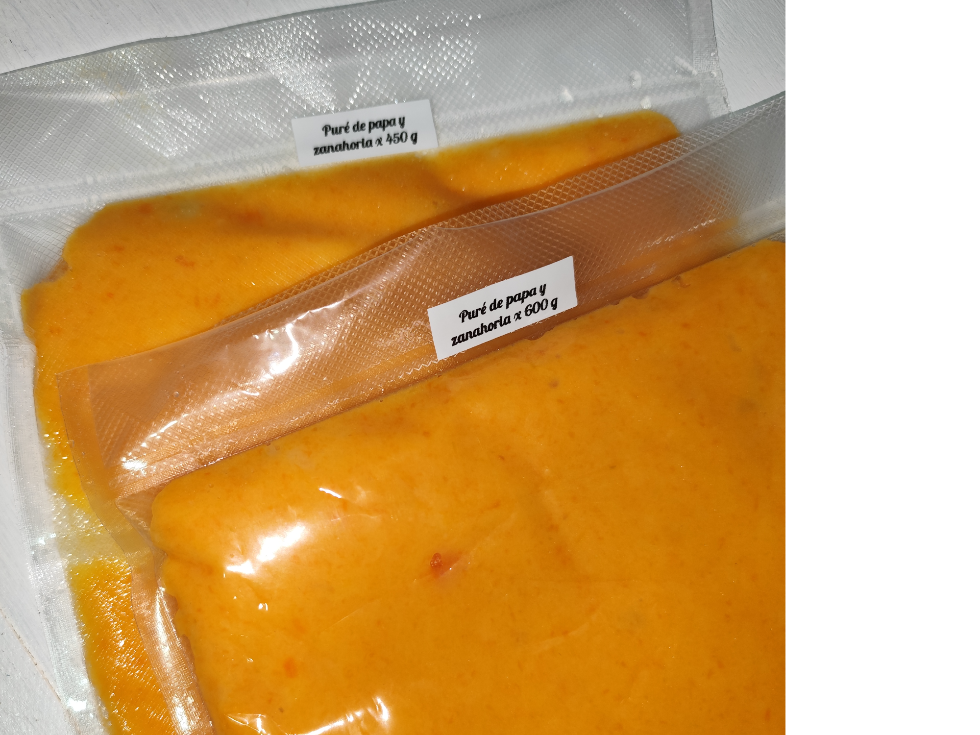 Puré de zanahoria y papa (600 gramos)