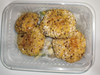 Nuggets de pollo y papa con revuelto