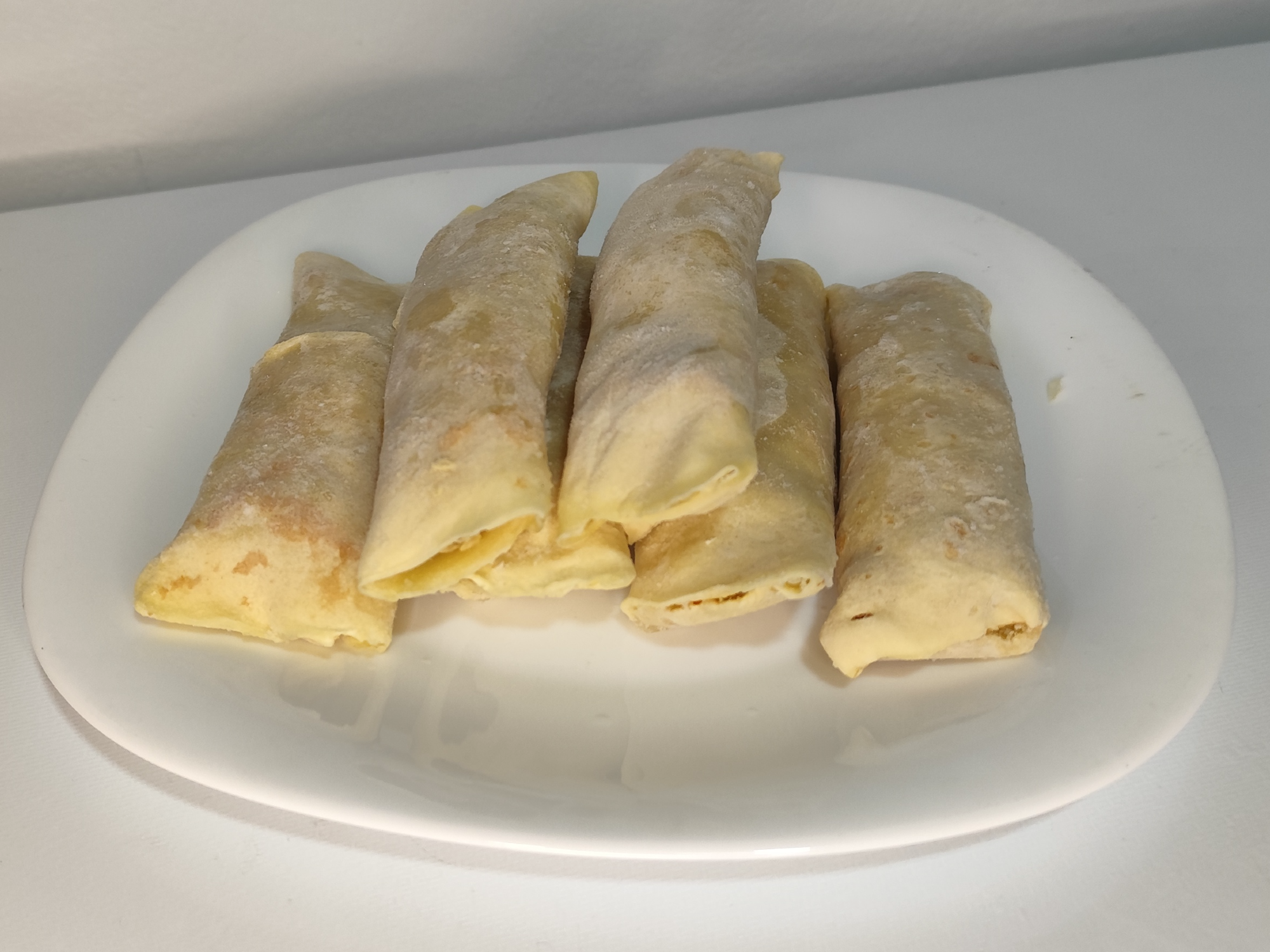 Canelones de pollo