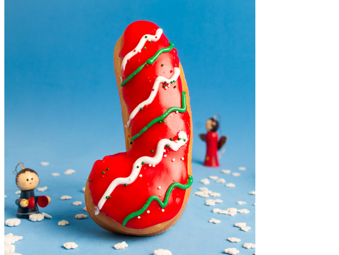 Bastón de navidad (no es relleno)