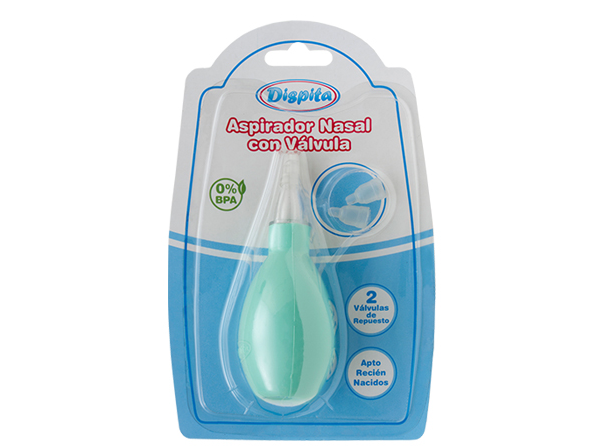 Aspirador nasal con válvula