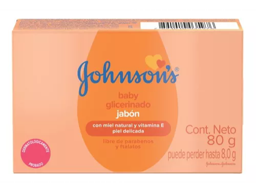Jabón tocador baby glicerinado 80g