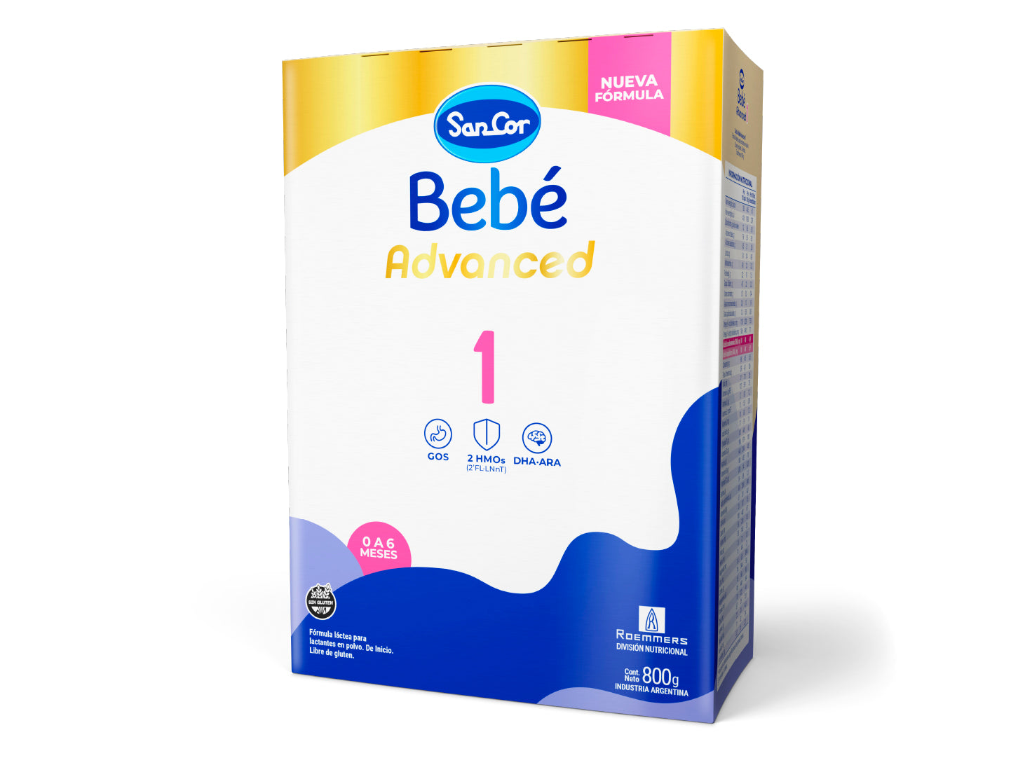 SanCor Bebé Advanced 1 de Pañalera Bebelandia