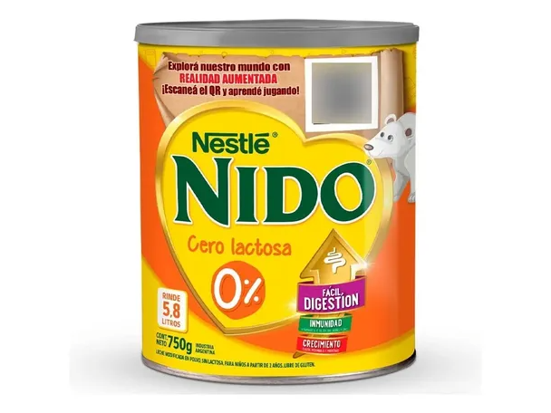 Nido 0 % Lactosa