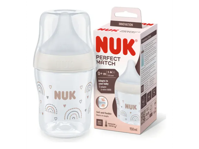 Mamadera Nuk Recién nacido