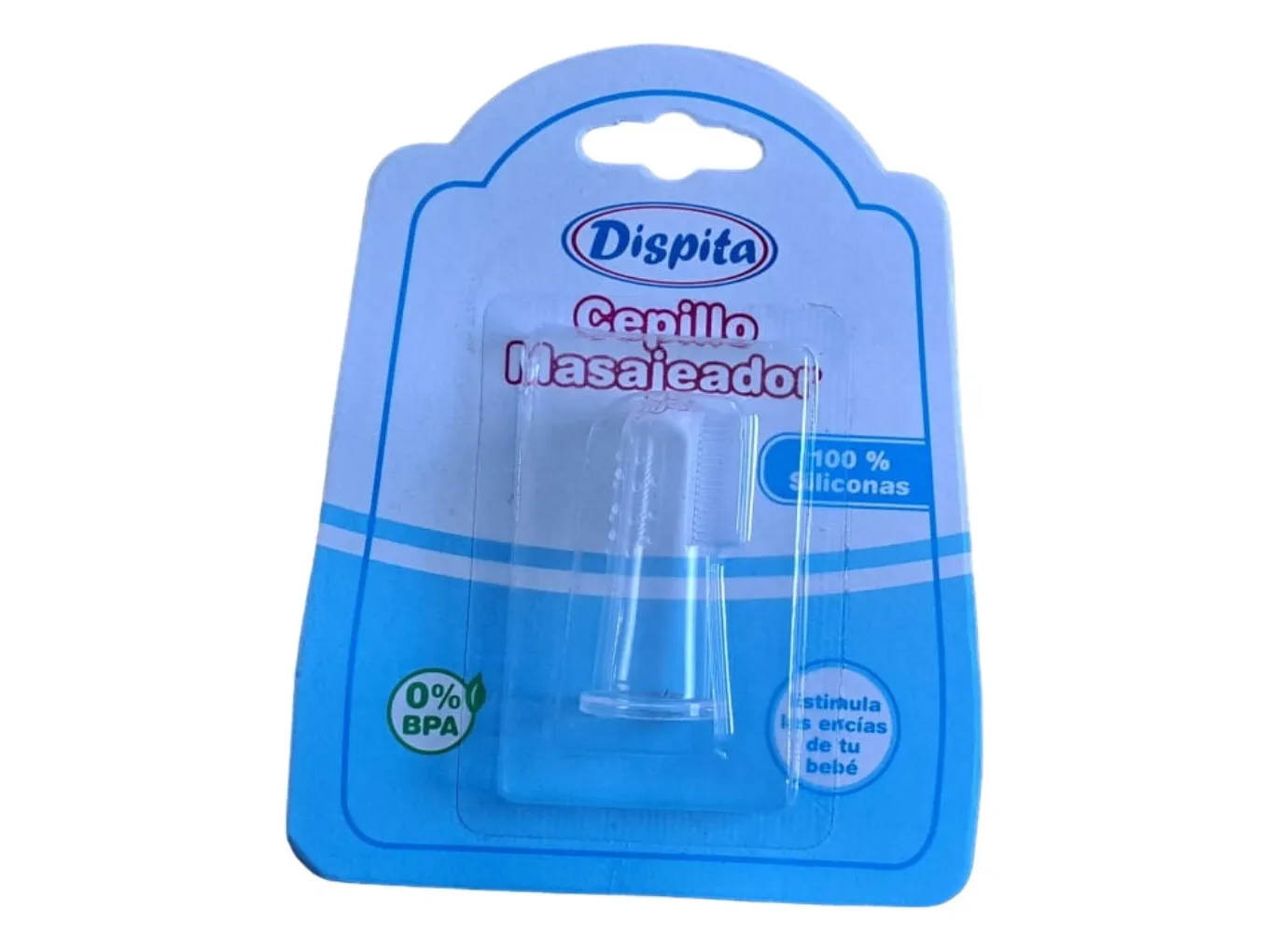 Cepillo masajeador silicona