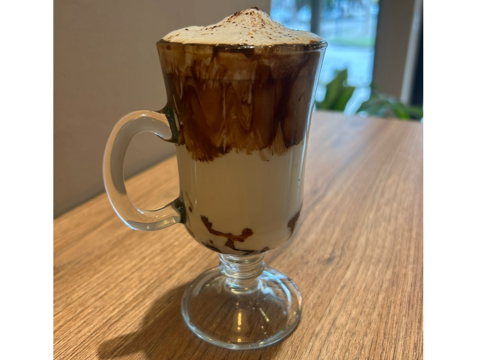 Submarino con leche de almendras