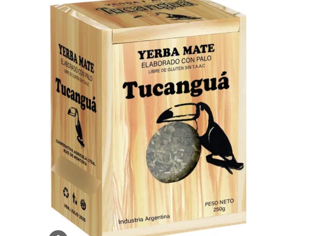 TUCANGUA EN ENVASE DE MADERA