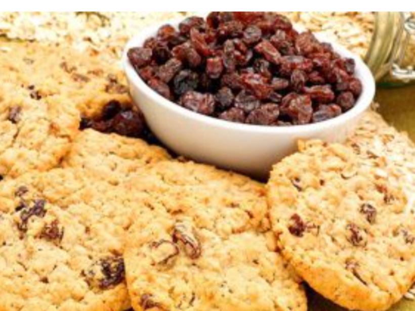 GALLETAS DE MIEL Y PASAS CON AVENA