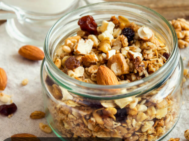 GRANOLA CON FRUTOS SECOS