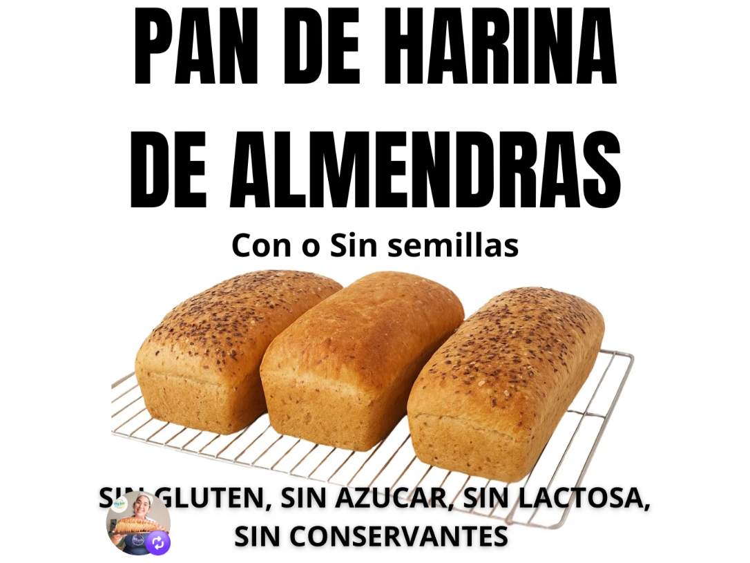 PAN DE HARINA DE ALMENDRAS KETO