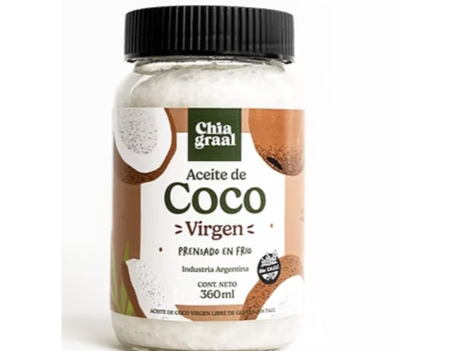 ACEITE DE COCO CHÍA GRAL VIRGEN