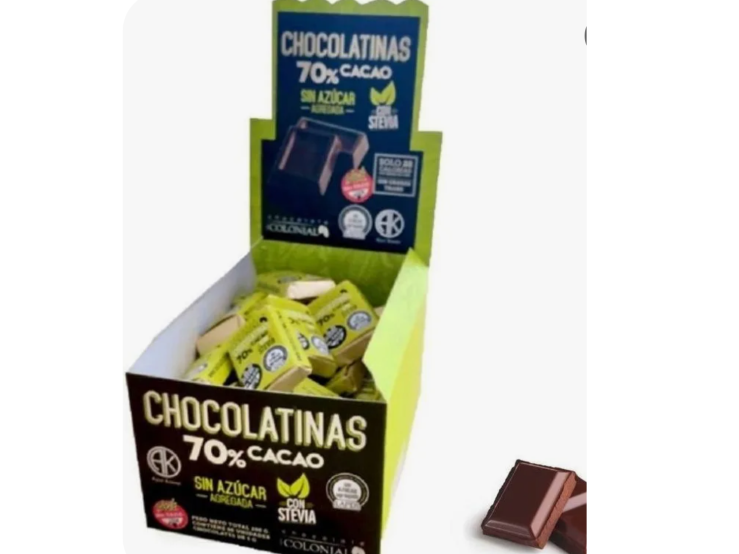 CHOCOLATINAS COLONIAL