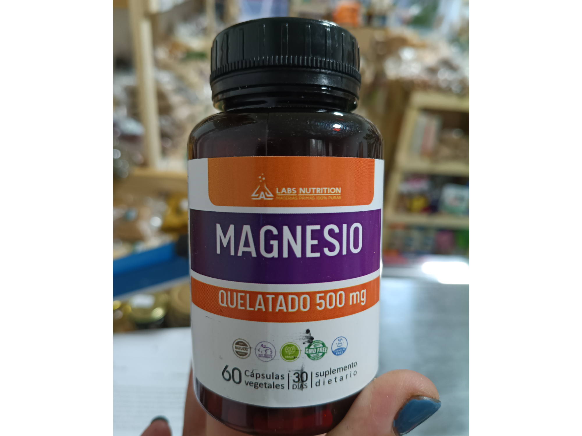 MAGNESIO QUELATADO X 500 MG