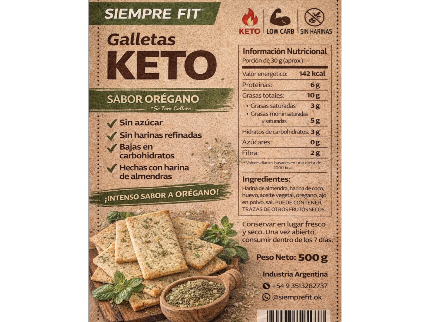 CHALITAS KETO SIEMPRE FIT
