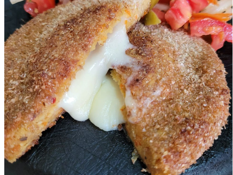 MILANESAS DE SOJA RELLENAS "MORDIZKOS"