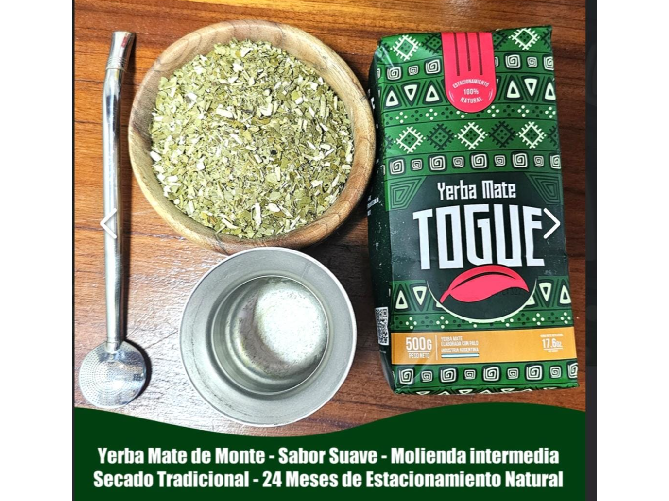 TOGUE (bajo nivel de acidez) X 500 GR
