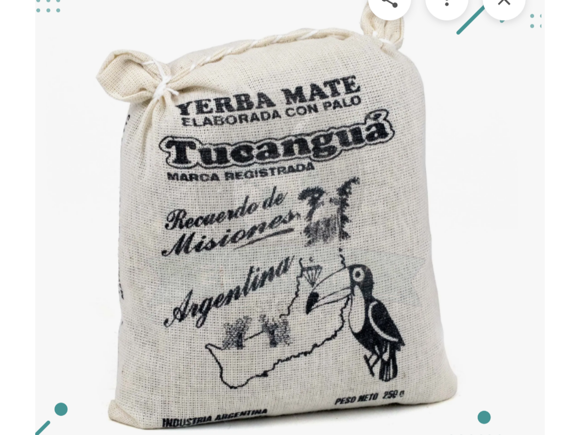 YERBA TUCANGUA (envase de yute)x500 gr