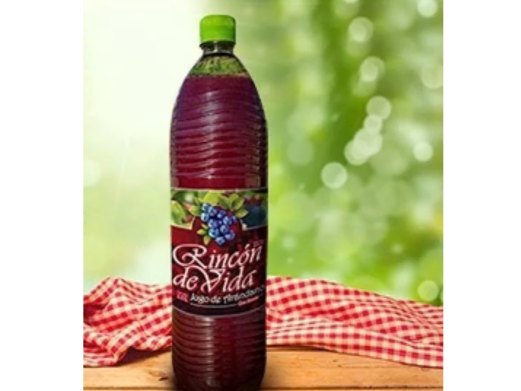JUGO DE ARANDANOS "FRUTO DE VIDA" con chia