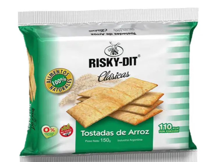 TOSTADAS DE ARROZ RISKY-DIT
