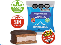 ALFAJOR CERRO AZUL DE VAINILLA
