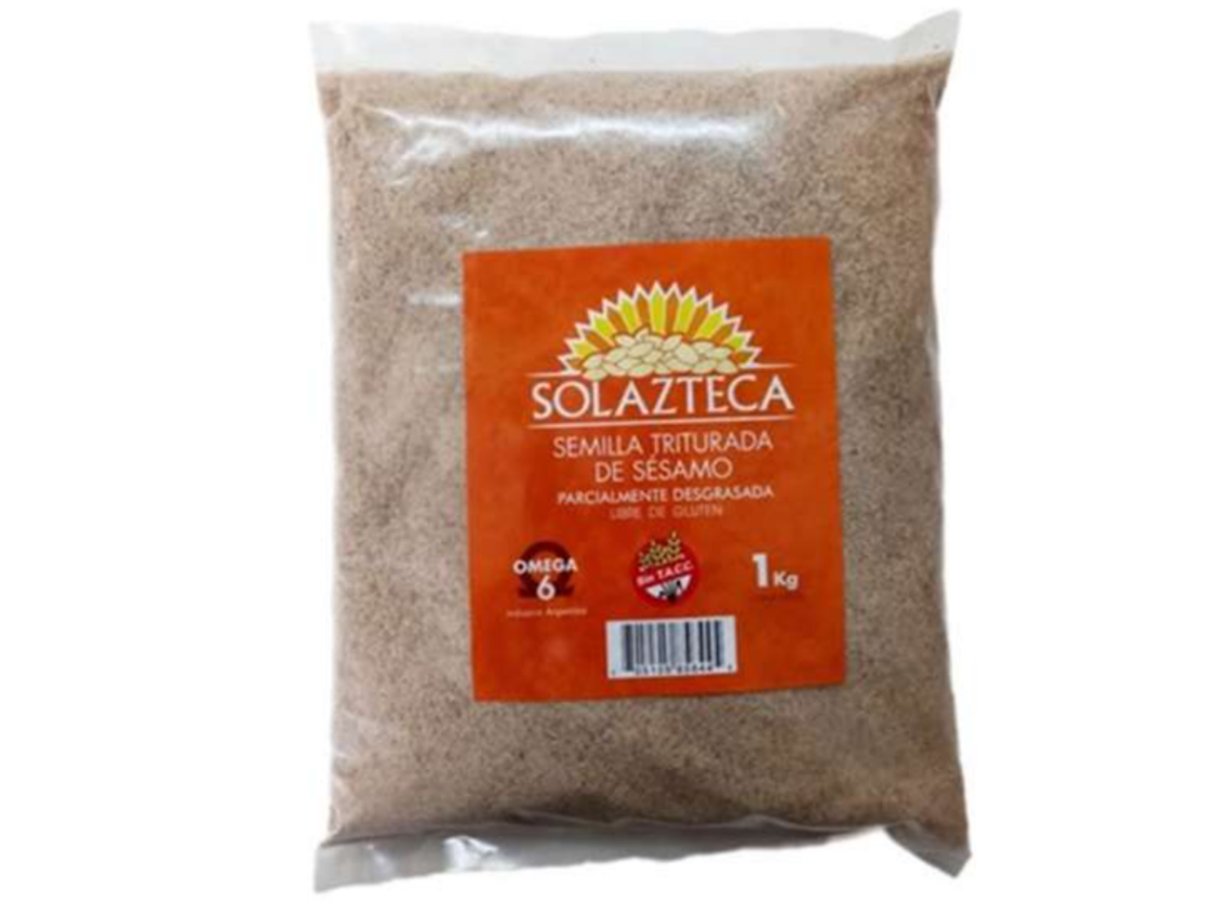 HARINA DE SÉSAMO INTEGRAL SOL AZTECA X 1 K