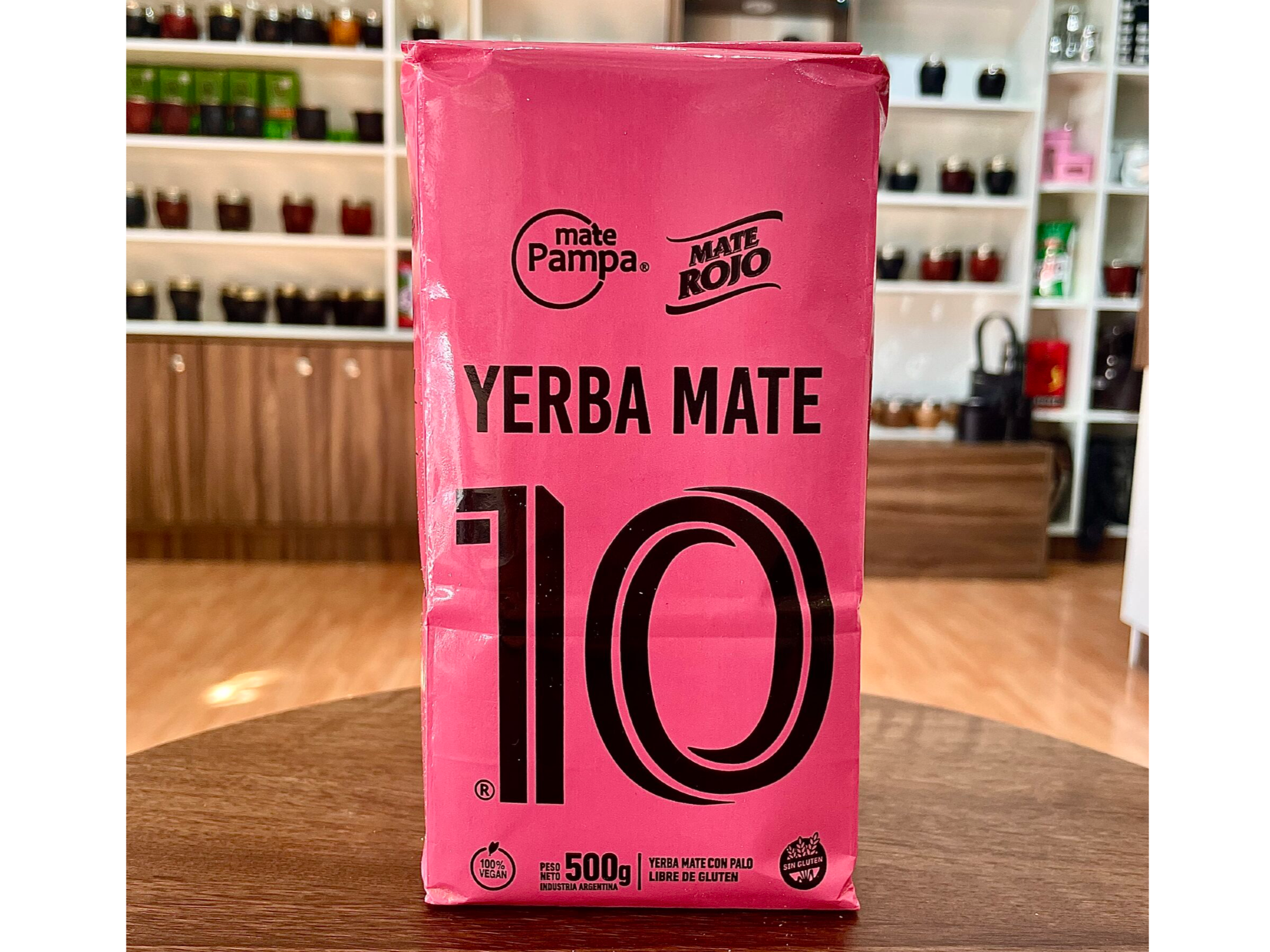 MATE ROJO MESSI 10