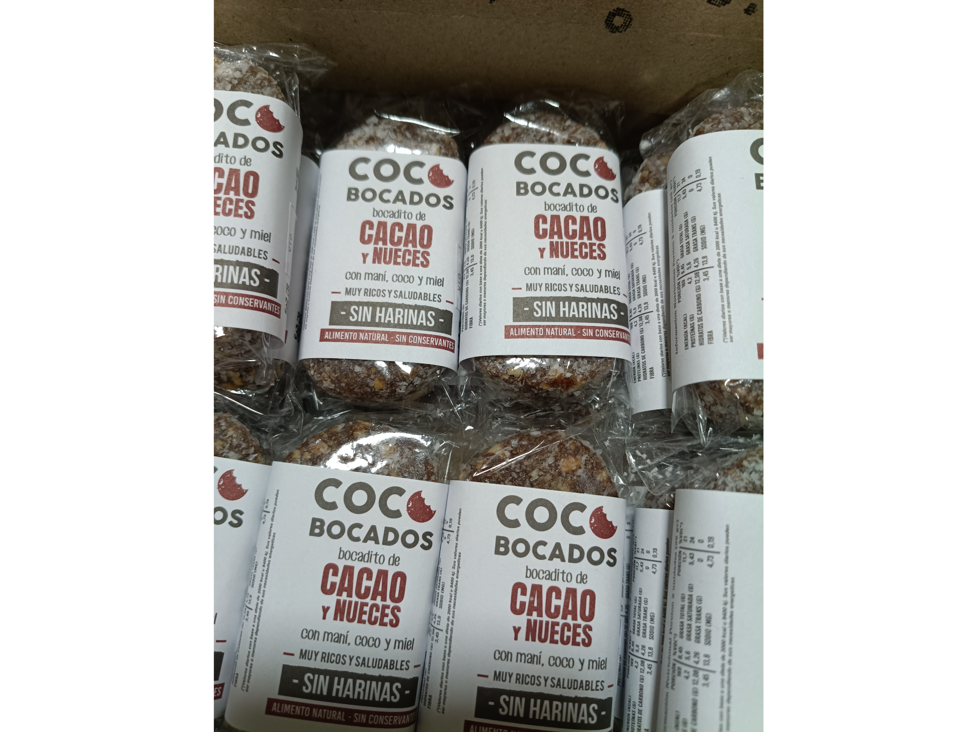 COCO BOCADOS X 2 UNIDADES