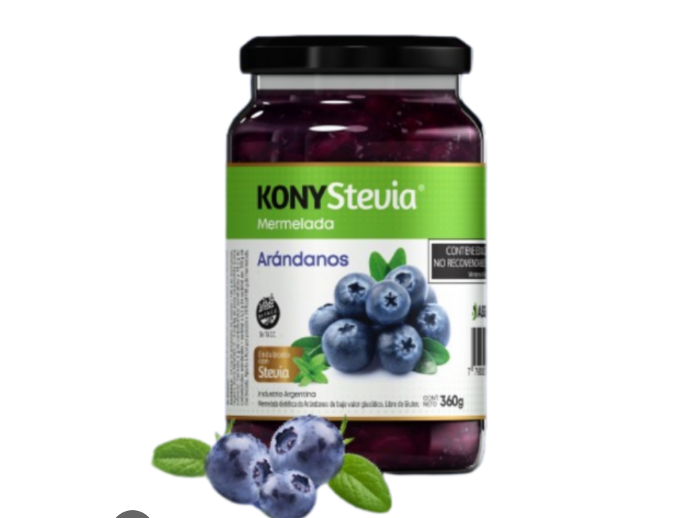 MERMELADAS CON STEVIA KONY